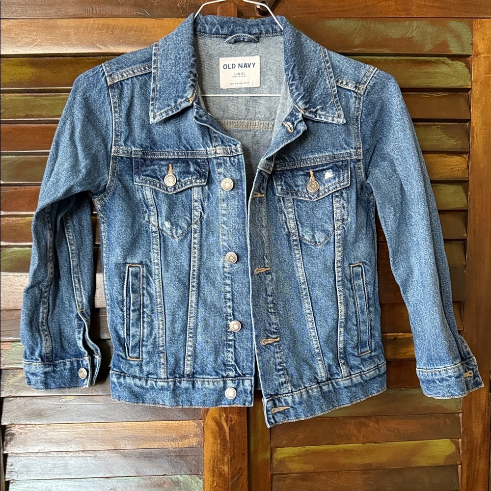 Old Navy Classic Blue Jean Jacket for Kids - like new